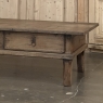 18th Century Rustic Country French Solid Oak Coffee Table