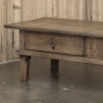 18th Century Rustic Country French Solid Oak Coffee Table