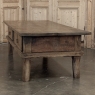 18th Century Rustic Country French Solid Oak Coffee Table