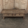18th Century Rustic Country French Solid Oak Coffee Table