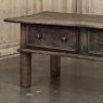 18th Century Rustic Country French Solid Oak Coffee Table