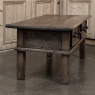 18th Century Rustic Country French Solid Oak Coffee Table