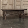 18th Century Rustic Country French Solid Oak Coffee Table