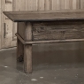 18th Century Rustic Country French Solid Oak Coffee Table