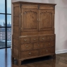 18th Century Georgian Period English Oak Linen Press ~ Cupboard