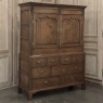 18th Century Georgian Period English Oak Linen Press ~ Cupboard