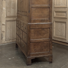 18th Century Georgian Period English Oak Linen Press ~ Cupboard