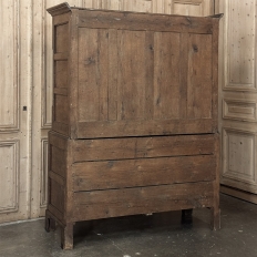 18th Century Georgian Period English Oak Linen Press ~ Cupboard