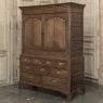 18th Century Georgian Period English Oak Linen Press ~ Cupboard
