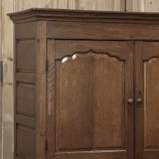 18th Century Georgian Period English Oak Linen Press ~ Cupboard