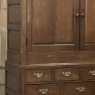 18th Century Georgian Period English Oak Linen Press ~ Cupboard