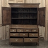 18th Century Georgian Period English Oak Linen Press ~ Cupboard