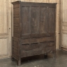 18th Century Georgian Period English Oak Linen Press ~ Cupboard