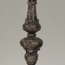 Pair of 18th Century Italian Baroque Silver Gilded Candlesticks