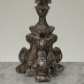 Pair of 18th Century Italian Baroque Silver Gilded Candlesticks