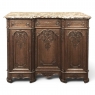 Antique Liegoise Louis XIV Marble Top Buffet