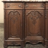 Antique Liegoise Louis XIV Marble Top Buffet