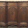 Antique Liegoise Louis XIV Marble Top Buffet
