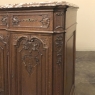 Antique Liegoise Louis XIV Marble Top Buffet