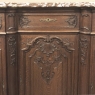 Antique Liegoise Louis XIV Marble Top Buffet