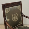 19th Century French Empire Period Mahogany Armchair ~ Fauteuil