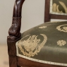 19th Century French Empire Period Mahogany Armchair ~ Fauteuil