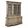 Early 19th Century Belgian Liégeois Régence Carved Oak Bookcase ~ Bibliotheque