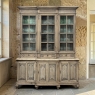 Early 19th Century Belgian Liégeois Régence Carved Oak Bookcase ~ Bibliotheque