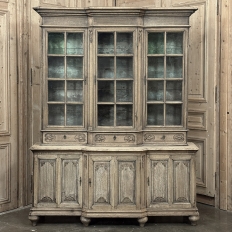 Early 19th Century Belgian Liégeois Régence Carved Oak Bookcase ~ Bibliotheque
