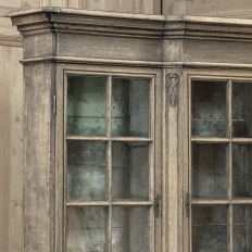 Early 19th Century Belgian Liégeois Régence Carved Oak Bookcase ~ Bibliotheque