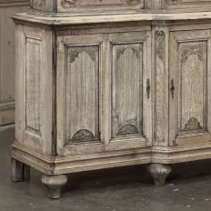 Early 19th Century Belgian Liégeois Régence Carved Oak Bookcase ~ Bibliotheque