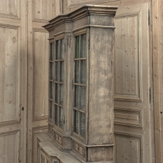 Early 19th Century Belgian Liégeois Régence Carved Oak Bookcase ~ Bibliotheque