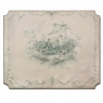 19th Century French Chinoiserie Hand-Painted Panel on Canvas