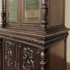 19th Century French Napoleon III Period Neoclassical Mahogany Bookcase ~ Bibliotheque