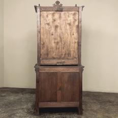 19th Century French Napoleon III Period Neoclassical Mahogany Bookcase ~ Bibliotheque