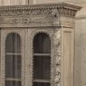 19th Century French Renaissance Revival Carved Bookcase in Stripped Oak