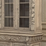 19th Century French Renaissance Revival Carved Bookcase in Stripped Oak