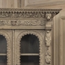 19th Century French Renaissance Revival Carved Bookcase in Stripped Oak