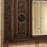 Antique Italian Renaissance Mantel Mirror in Walnut