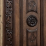 Antique Italian Renaissance Mantel Mirror in Walnut