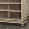 Antique Dutch Neoclassical Open Bookcase in Solid Stripped White Oak