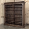 Antique Dutch Neoclassical Walnut Open Bookcase