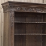 Antique Dutch Neoclassical Walnut Open Bookcase