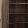 Antique Dutch Neoclassical Walnut Open Bookcase
