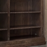 Antique Dutch Neoclassical Walnut Open Bookcase