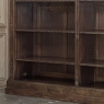 Antique Dutch Neoclassical Walnut Open Bookcase