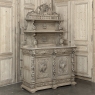 19th Century French Renaissance Hunt Buffet in Stripped Oak