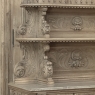 19th Century French Renaissance Hunt Buffet in Stripped Oak