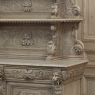 19th Century French Renaissance Hunt Buffet in Stripped Oak