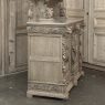 19th Century French Renaissance Hunt Buffet in Stripped Oak